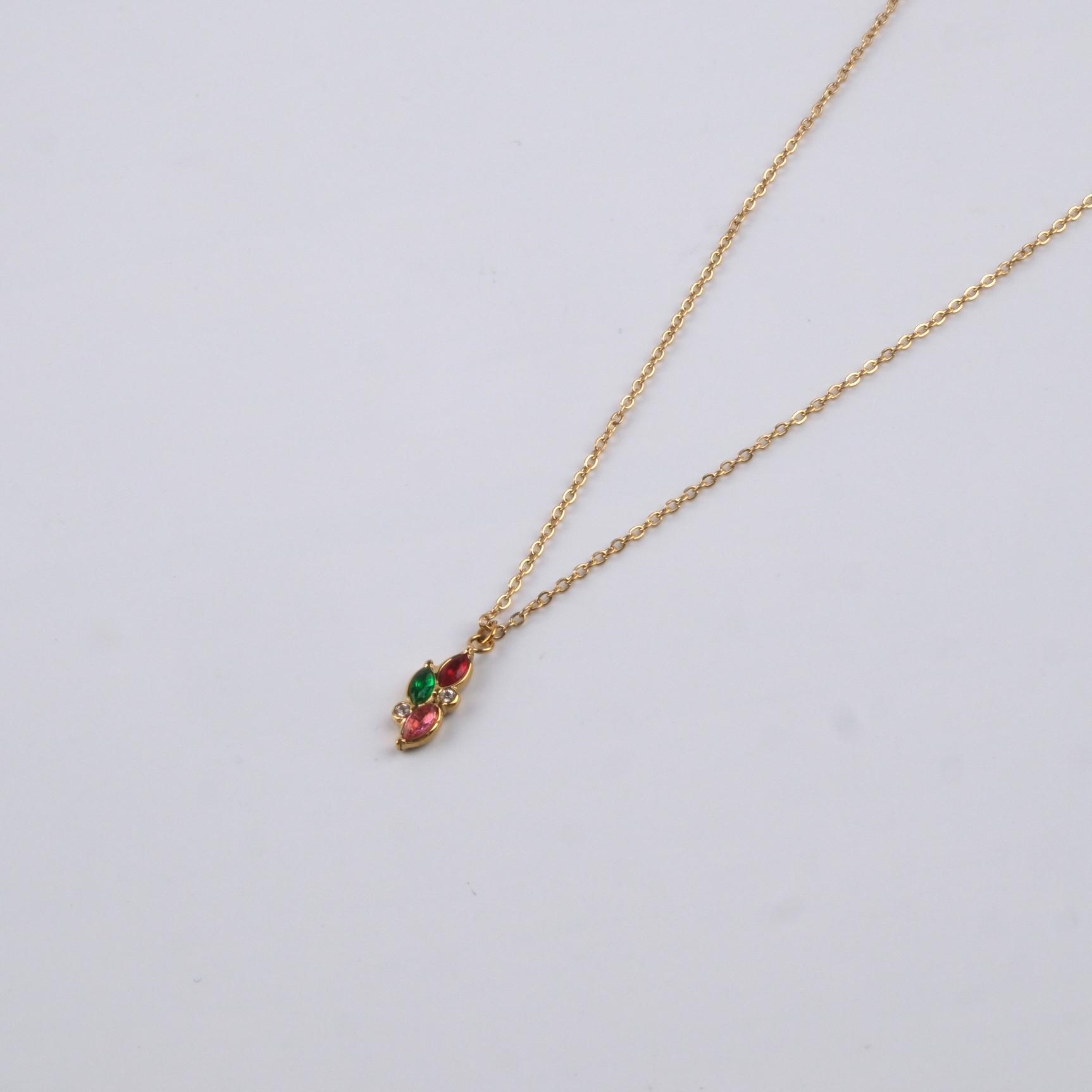 Toptan TAŞ UÇLU KOLYE 