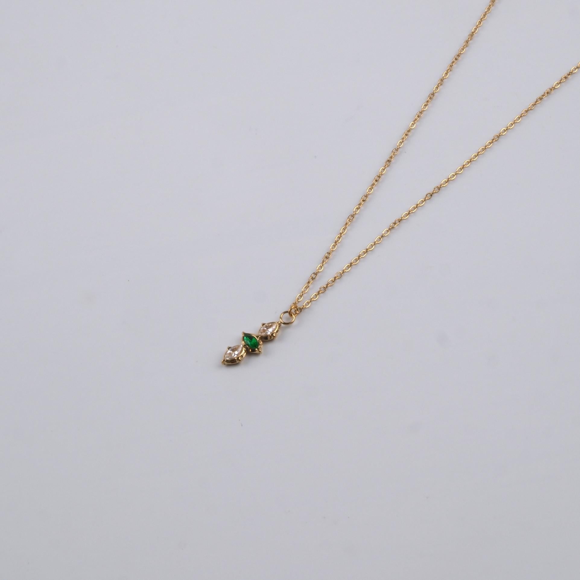 Toptan TAŞ UÇLU KOLYE 