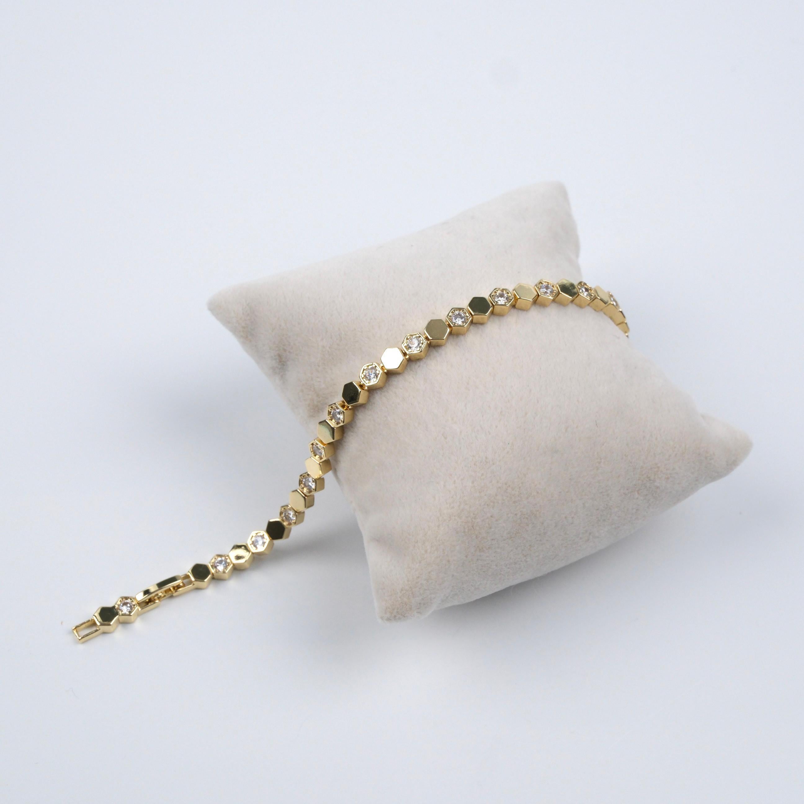 Toptan TAŞLI BAL PETEĞİ BİLEKLİK