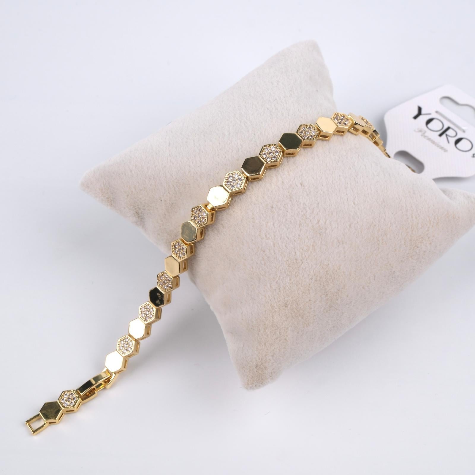 Toptan TAŞLI BAL PETEĞİ BİLEKLİK