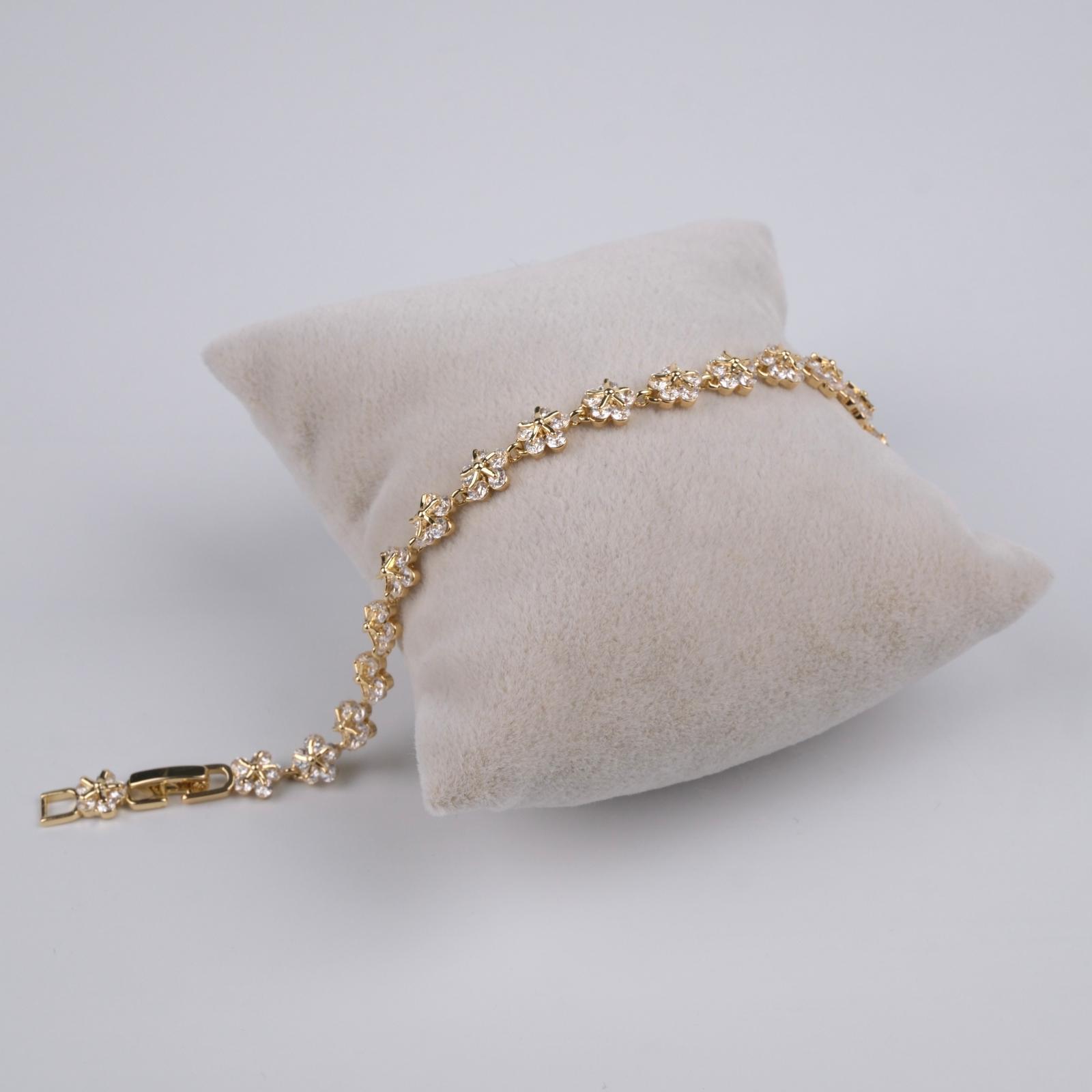 Toptan TAŞLI ÇİÇEK BİLEKLİK 