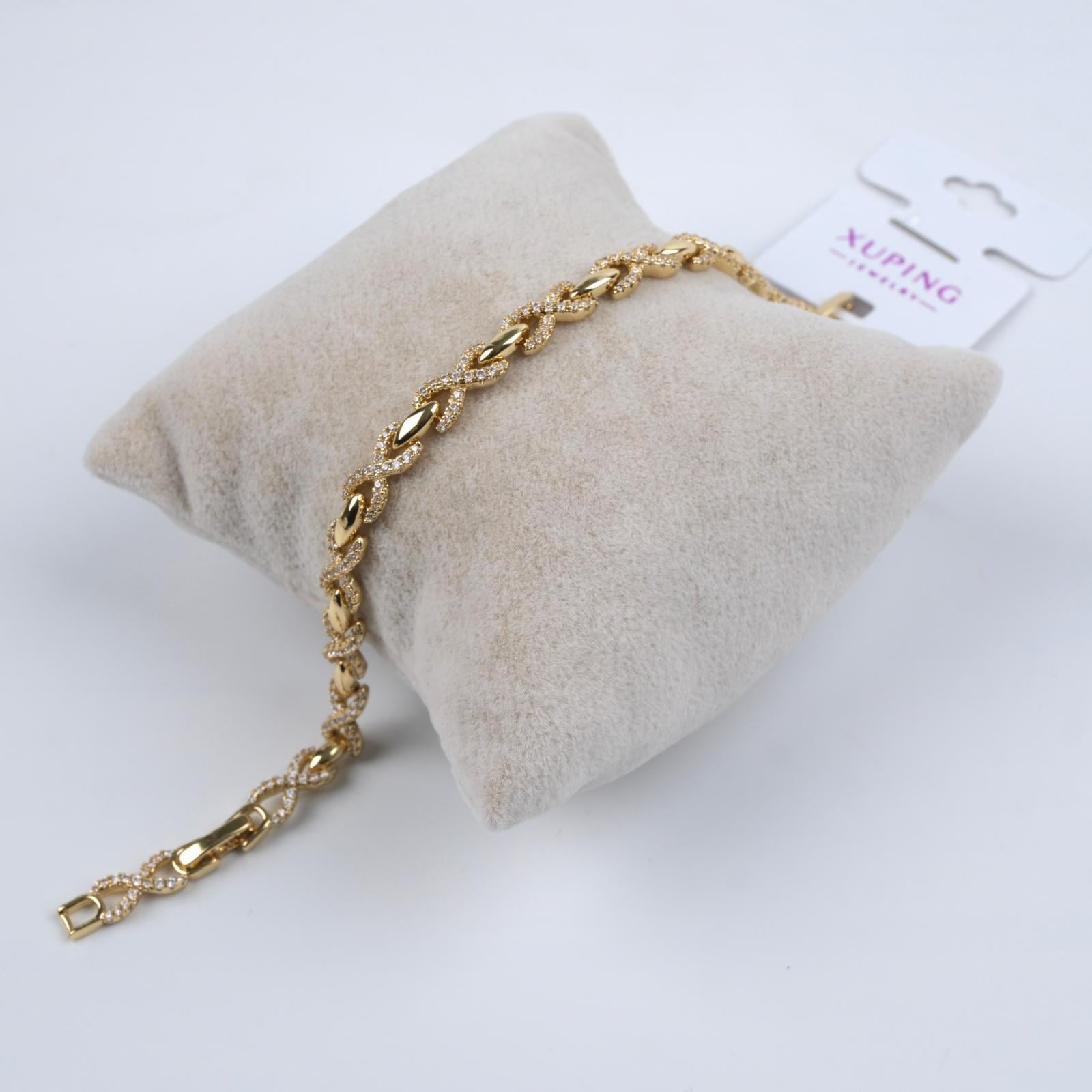 Toptan TAŞLI MODEL GOLD BİLEKLİK