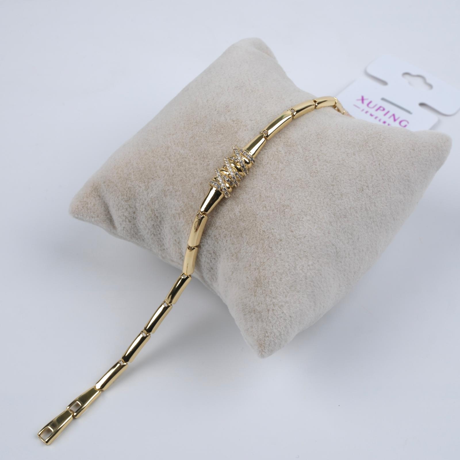 Toptan TAŞLI MODEL GOLD BİLEKLİK