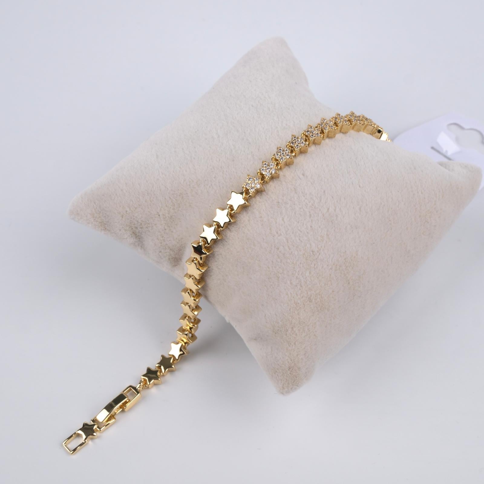 Toptan TAŞLI YILDIZ BİLEKLİK 