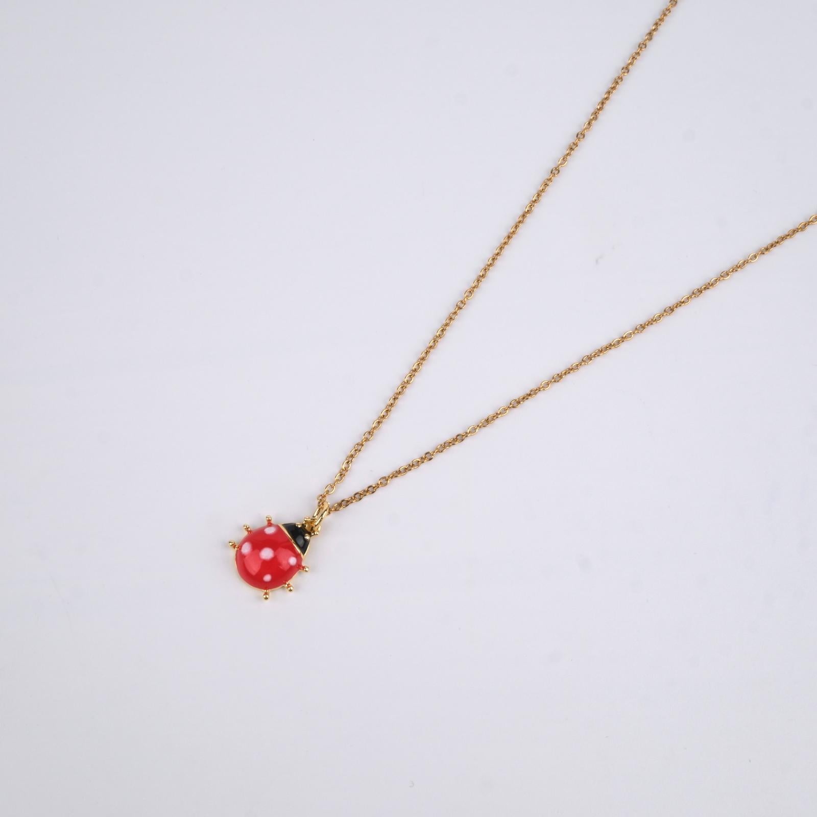 Toptan UĞURBÖCEĞİ KOLYE 