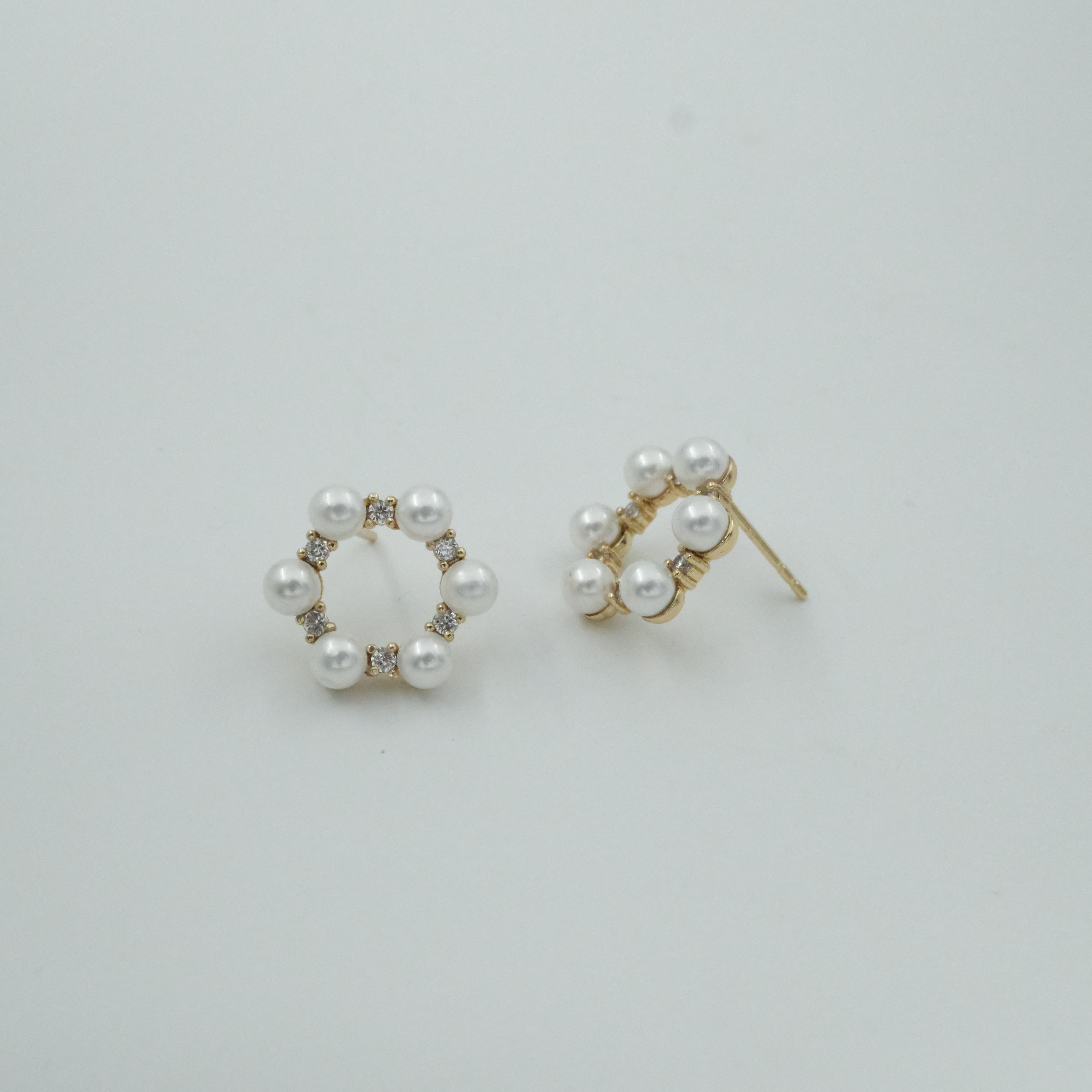 Toptan VIP SERİ İNCİLİ KÜPE