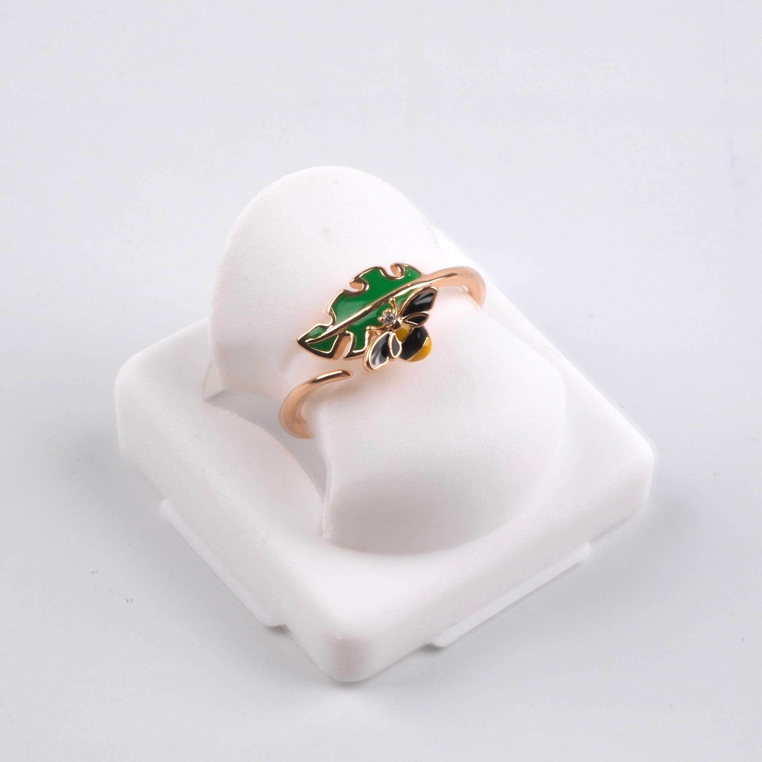 Toptan YAPRAK MODEL YÜZÜK 