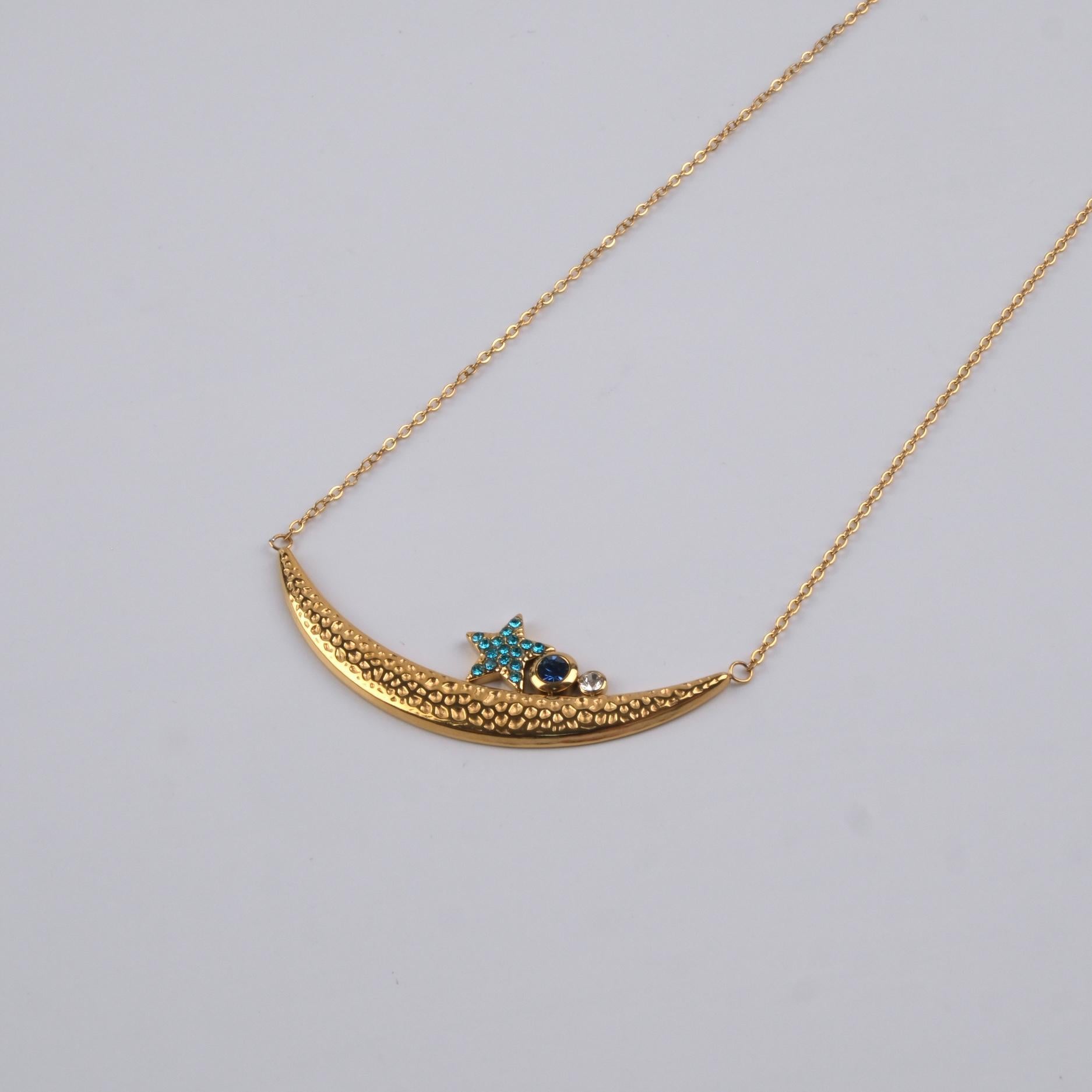 Toptan YILDIZ DETAY KOLYE 