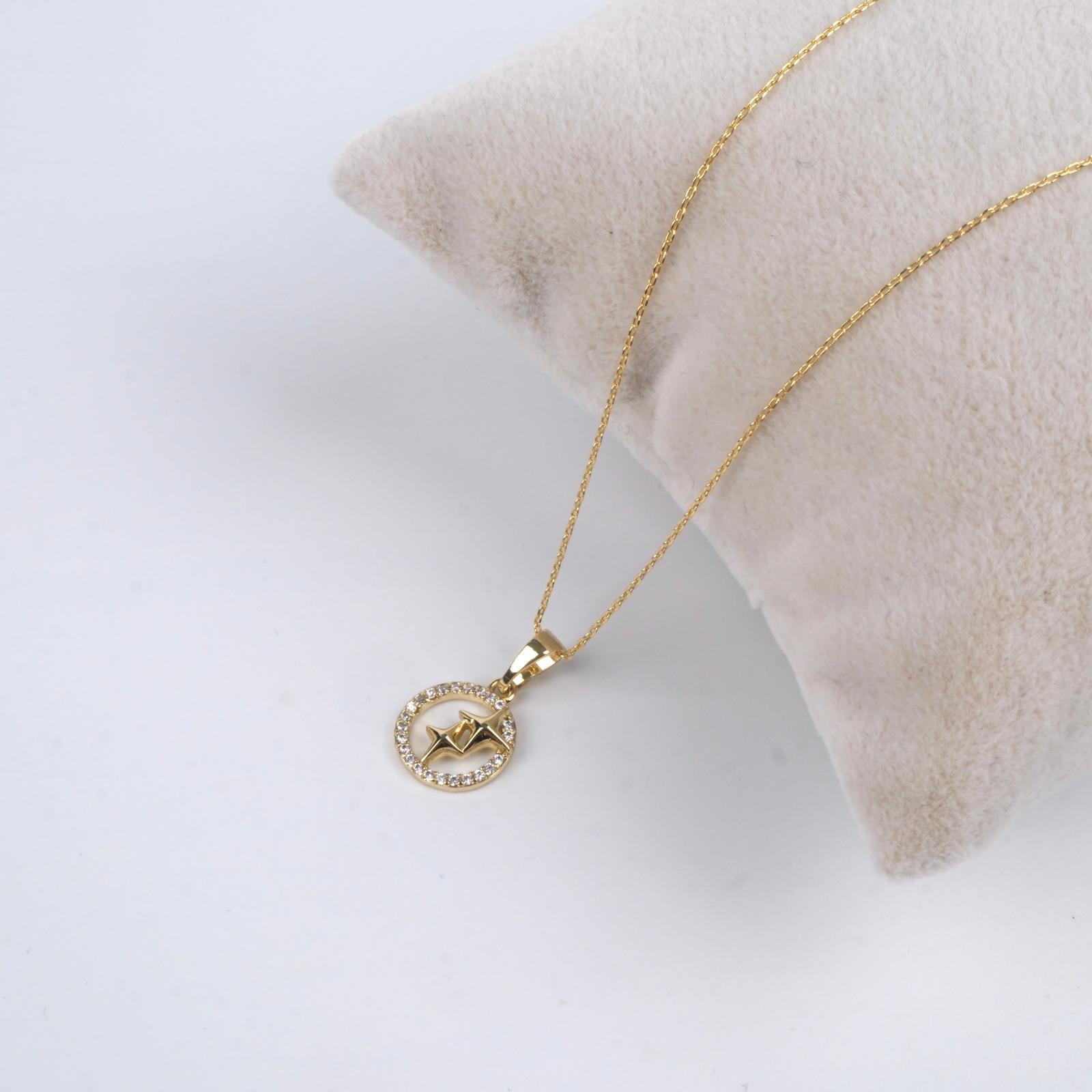 Toptan YILDIZ DETAY KOLYE