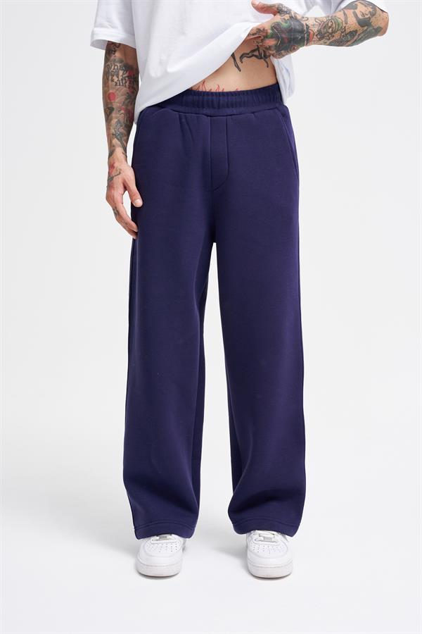 Erkek Baggy Oversize Lacivert Eşofman Altı