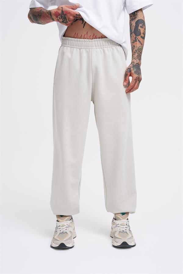 Erkek Basic Diagornel Jogger Gri Eşofman Altı