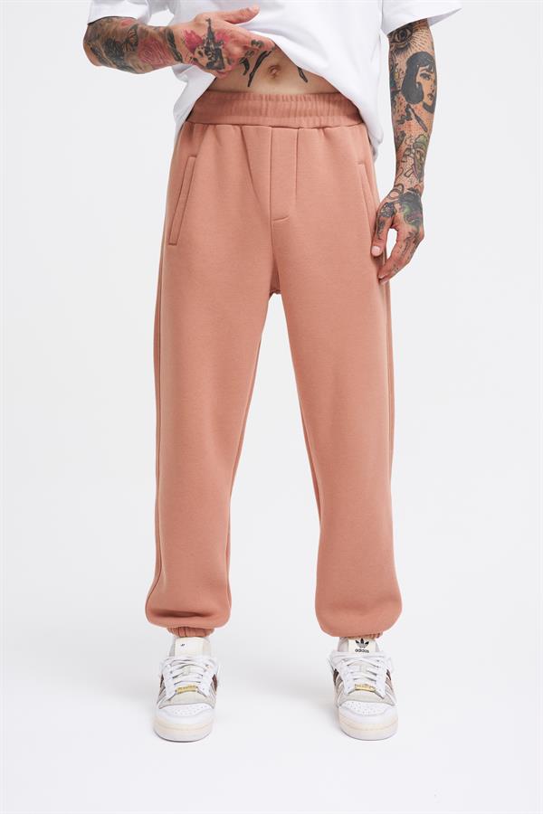 Erkek Jogger Regular Bakır Eşofman Altı