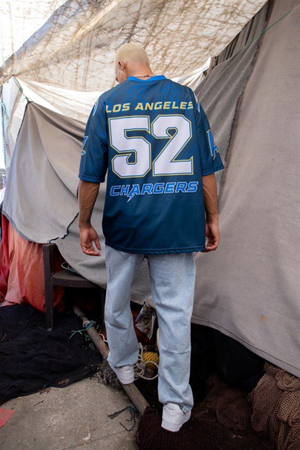 Oversize Los Angeles 52 Printed NFL T-Shirt Indigo