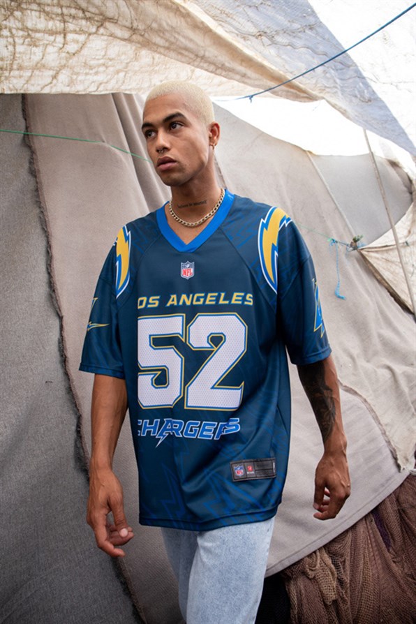 Oversize Los Angeles 52 Printed NFL T-Shirt Indigo