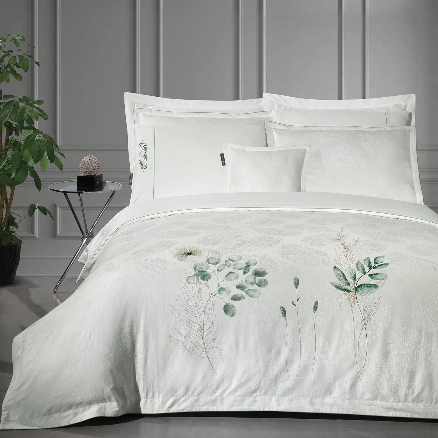 Sarev Leandra Çift Kişilik %100 Pamuk Saten 