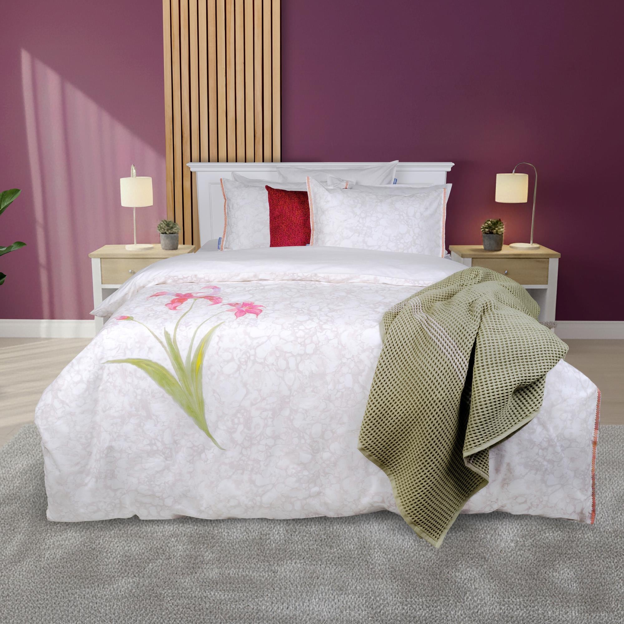 Sarev Opal Gri Çift Kişilik %100 Pamuk Nevresim Takımı