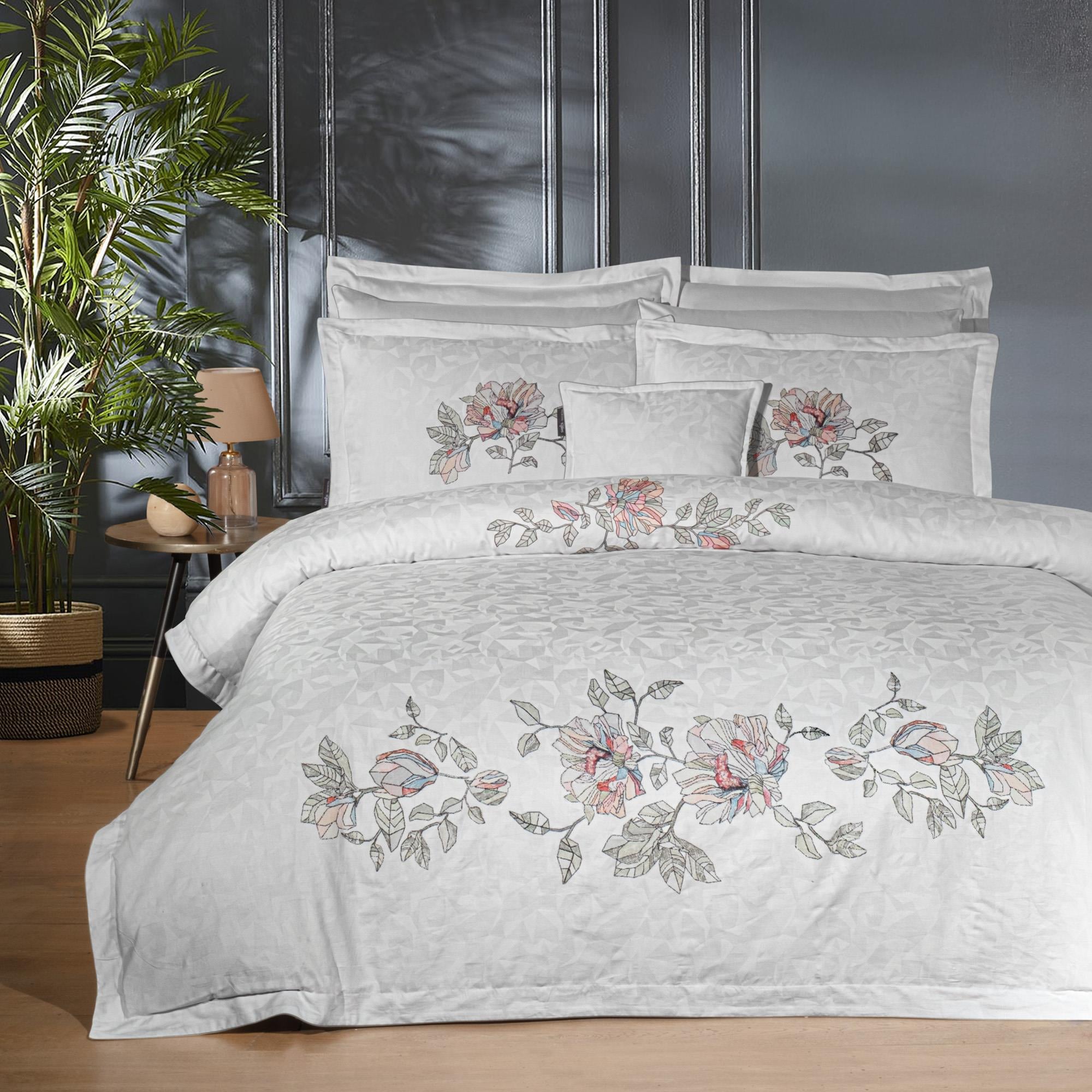 Sarev İlay Çift Kişilik %100 Pamuk Saten 