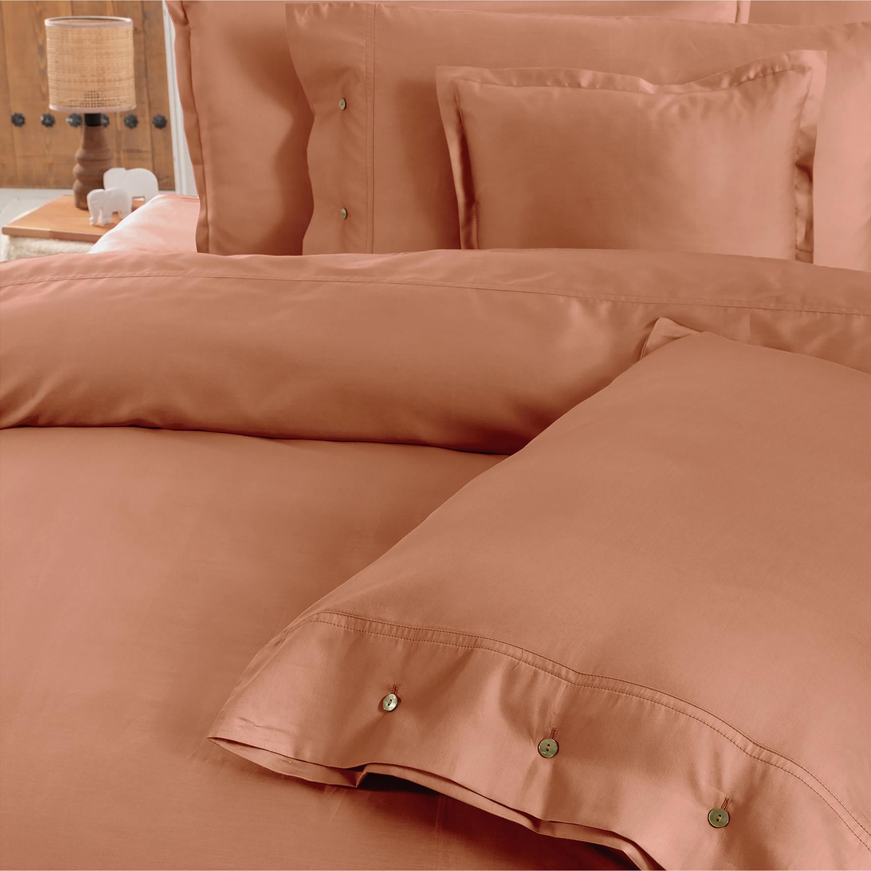 Sarev Monochrome Terracotta %100 Pamuk Saten ''300 TC