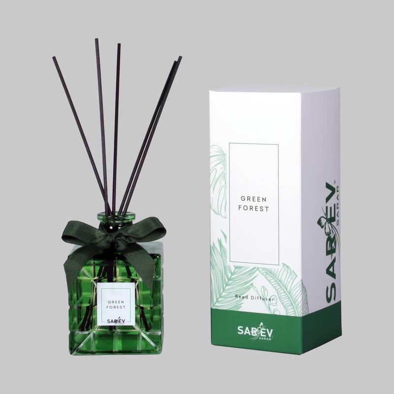 Sarev Green Forest Reed Diffuser Çubuklu Oda Kokusu