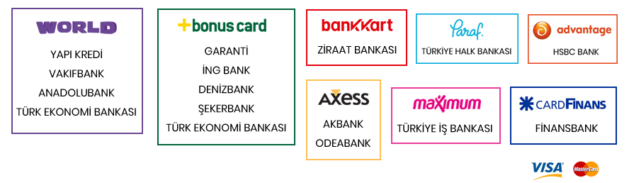 kredi kartı ile ödeme