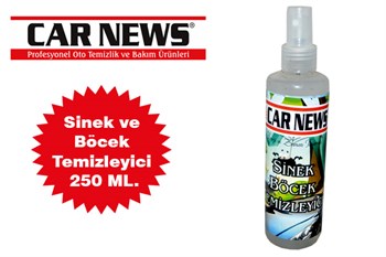 Car News Sinek ve Böcek Temizleyici Sprey 250 ML