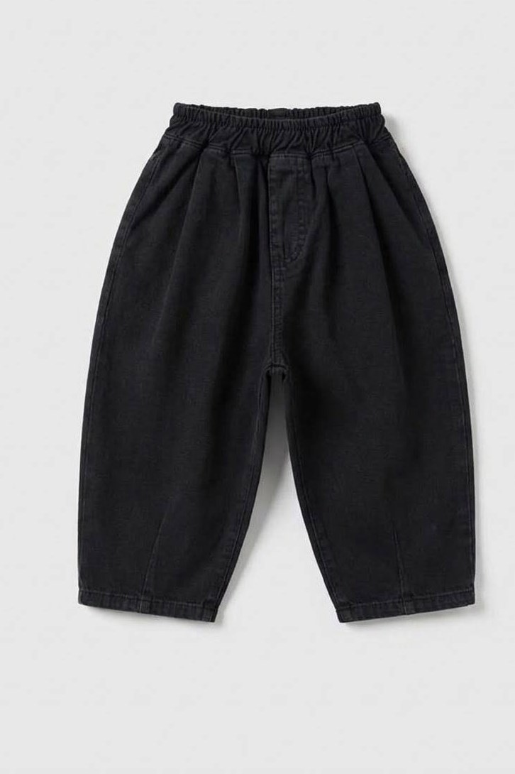 Beli Lastikli Balon Jeans Siyah