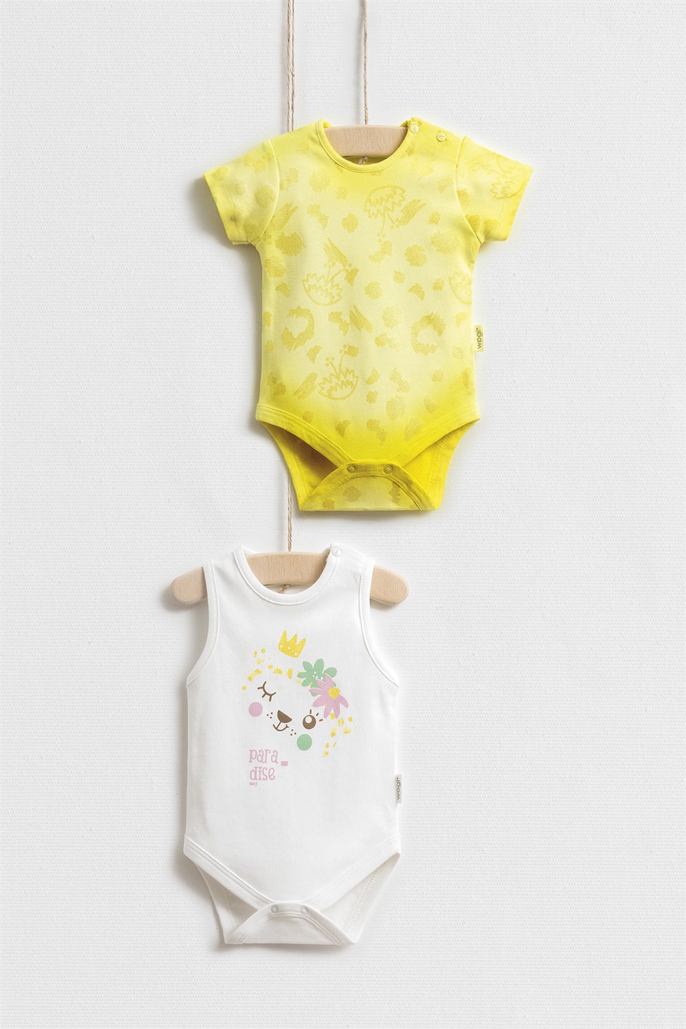 Jungle Kız Bebek 2'li Body Takım