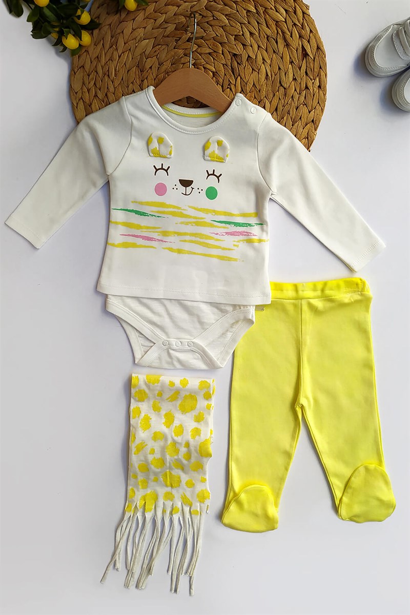Jungle Kız Bebek 2'li Sweat Takım