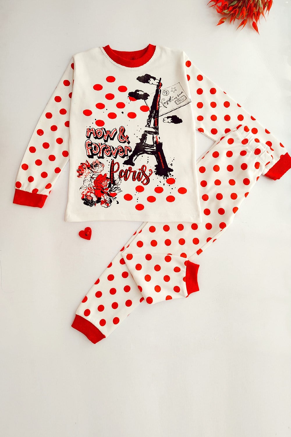 Now Forever Baskılı Çocuk Pijama Takımı