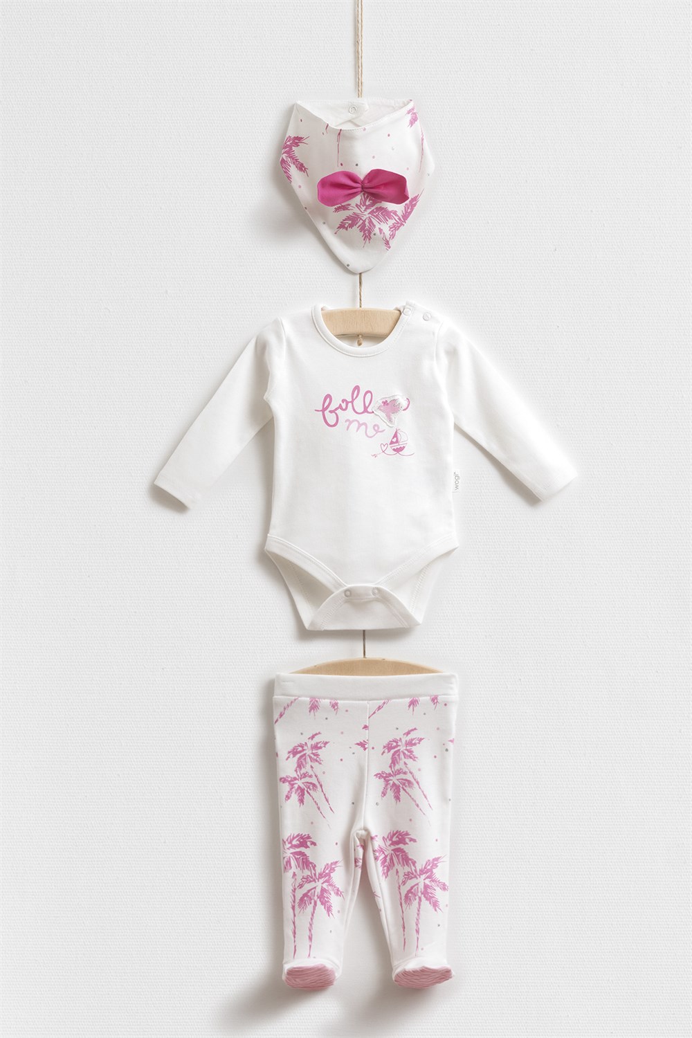 Sea Kız bebek 3'lü Body Set