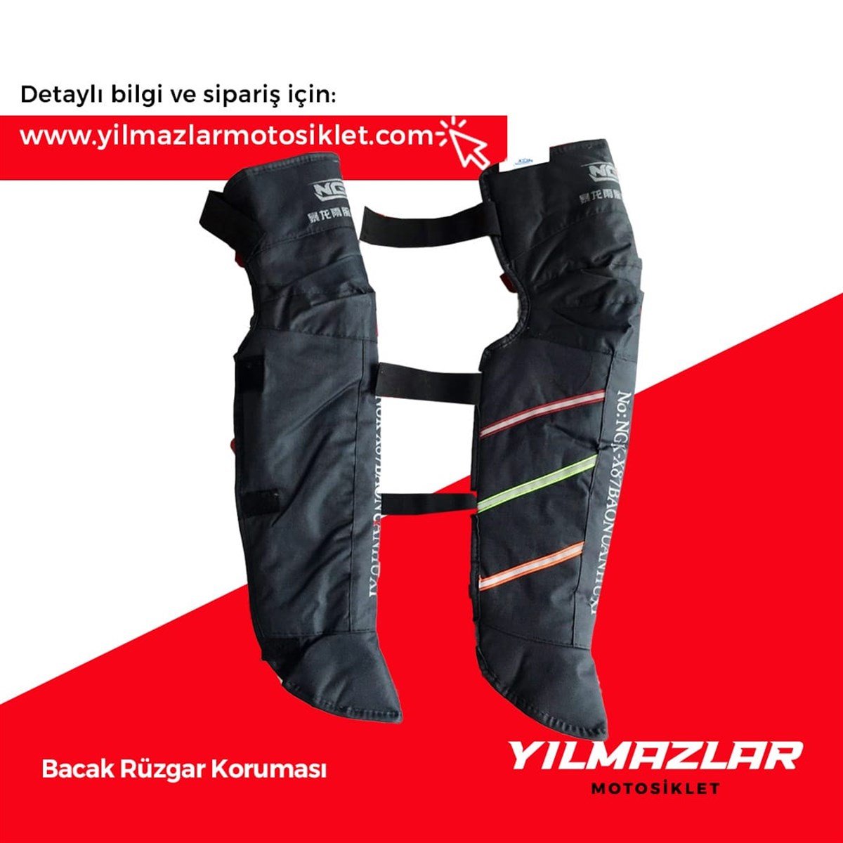 Bacak Koruması Dizlik Rüzgarlık Bacak Rüzgar Koruma