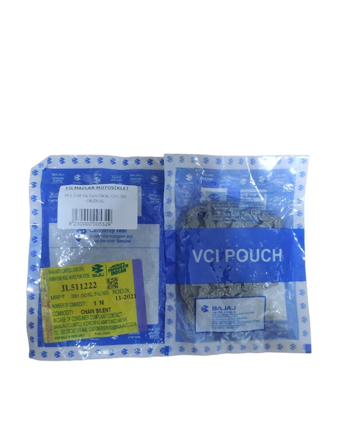 Bajaj Pulsar 200 Ns Eksantrik Zinciri OrjinalBajaj Pulsar 200 Ns Eksantrik Zinciri Orjinal