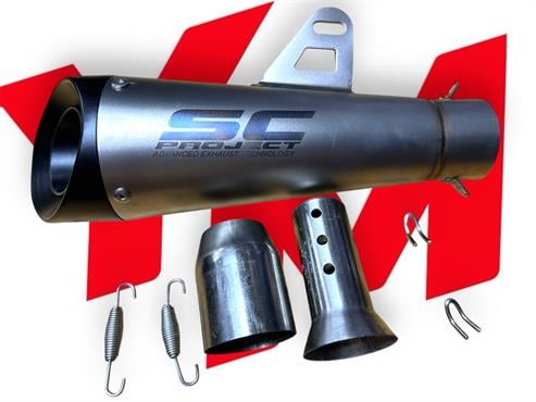 Sc Project Modifiye Egzoz Susturuculu Gri