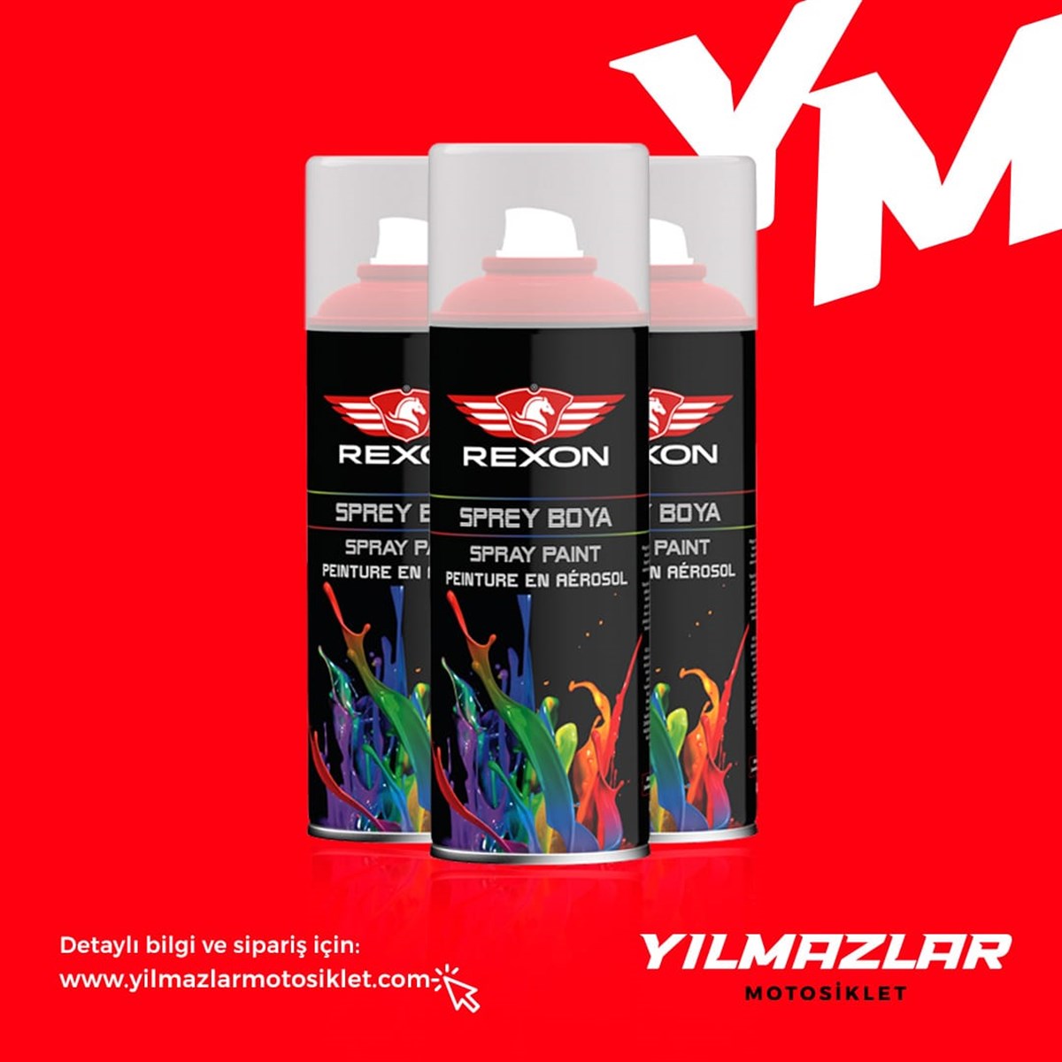 Isıya Dayanıklı Egsoz Boyası Siyah Rexon 400 MlIsıya Dayanıklı Egsoz Boyası Siyah Rexon 400 Ml