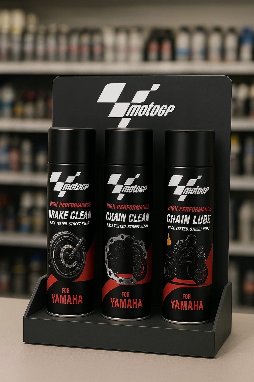 MOTO GP 3LÜ BAKIM SETİZincir Bakım Seti Moto GP 500Ml 3lü