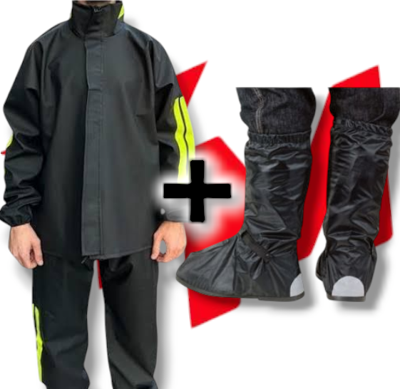 Motosiklet Yağmurluk  Bot Kılıfı SetiMotosiklet Yağmurluk Bot Kılıfı Seti