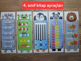 4. SINIF KİTAP AYRACI 80 ADET