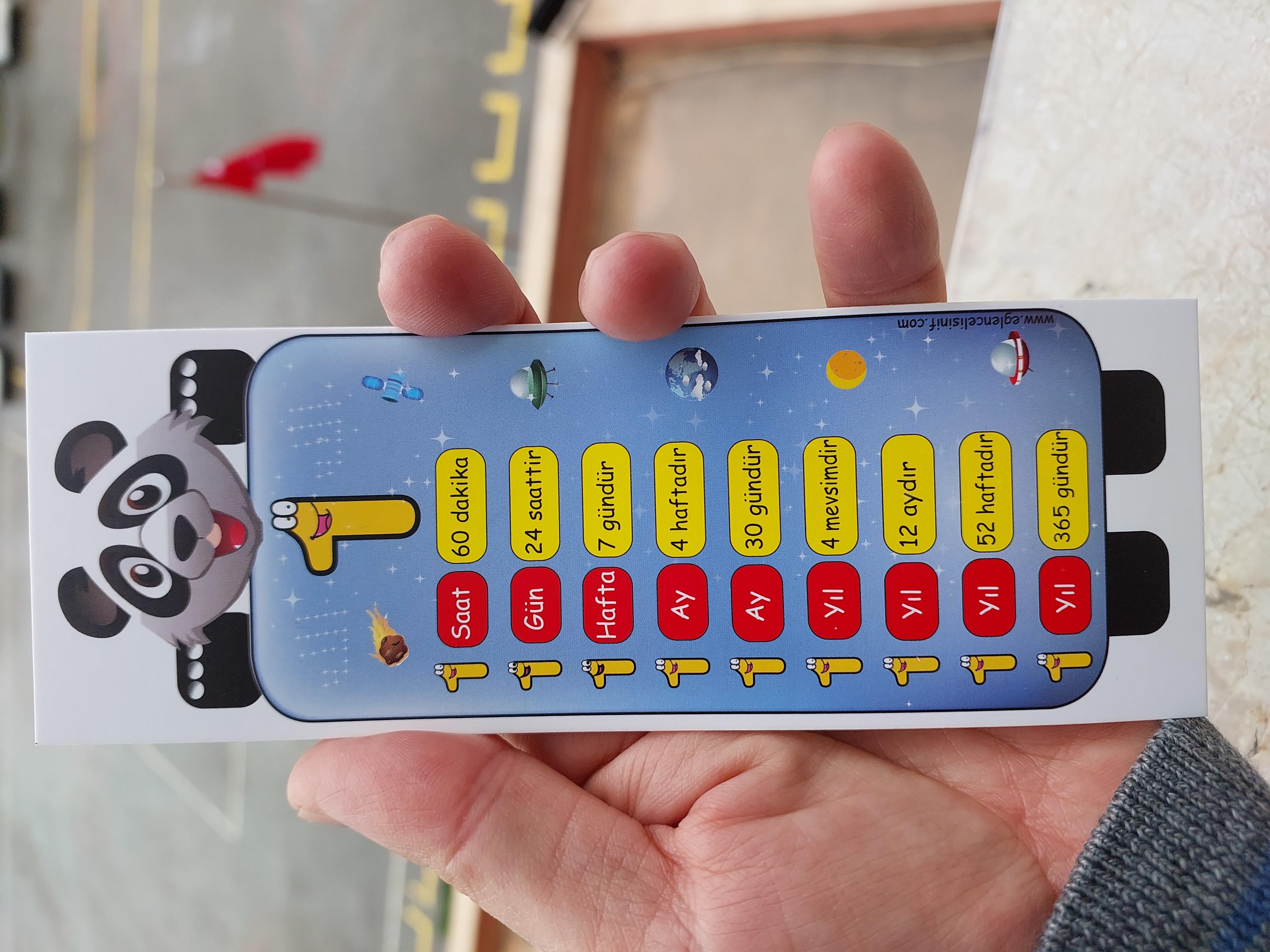 1 yil... kitap ayracı tek cesit 40 adet