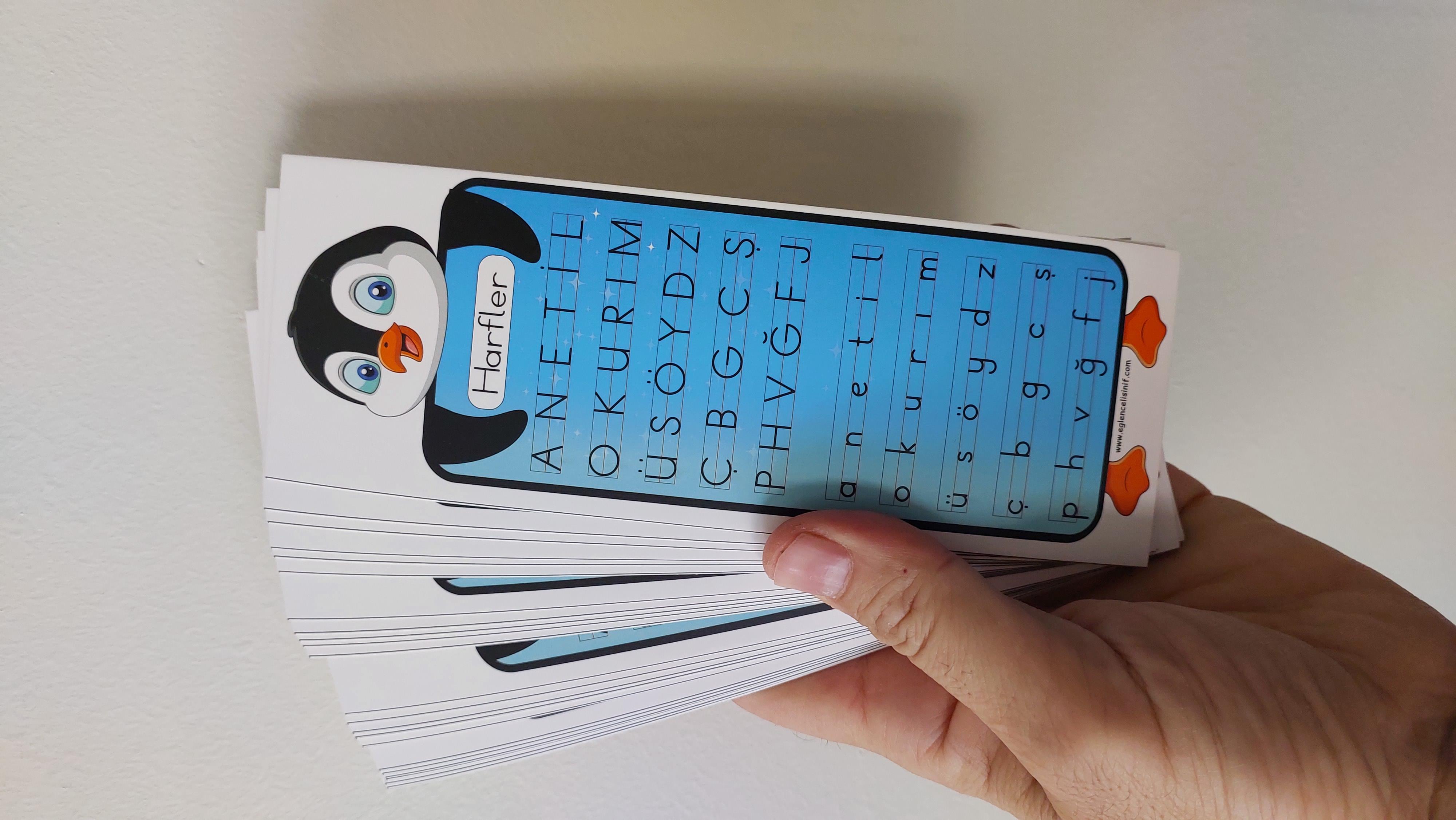 Elakin harfler ayraç 40 adet