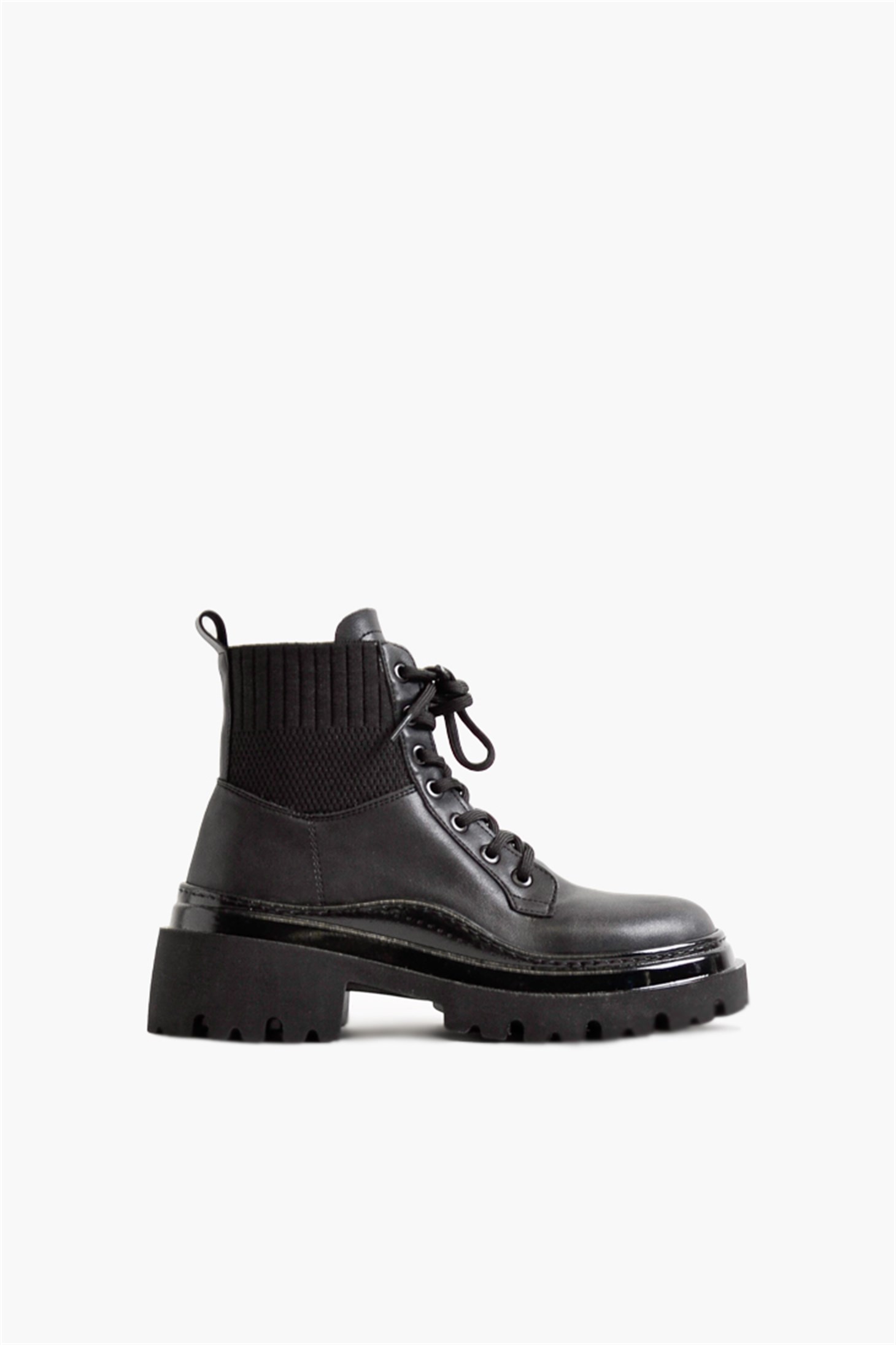 SHOES&MORECYMBACYMBA - Siyah Deri - Spor