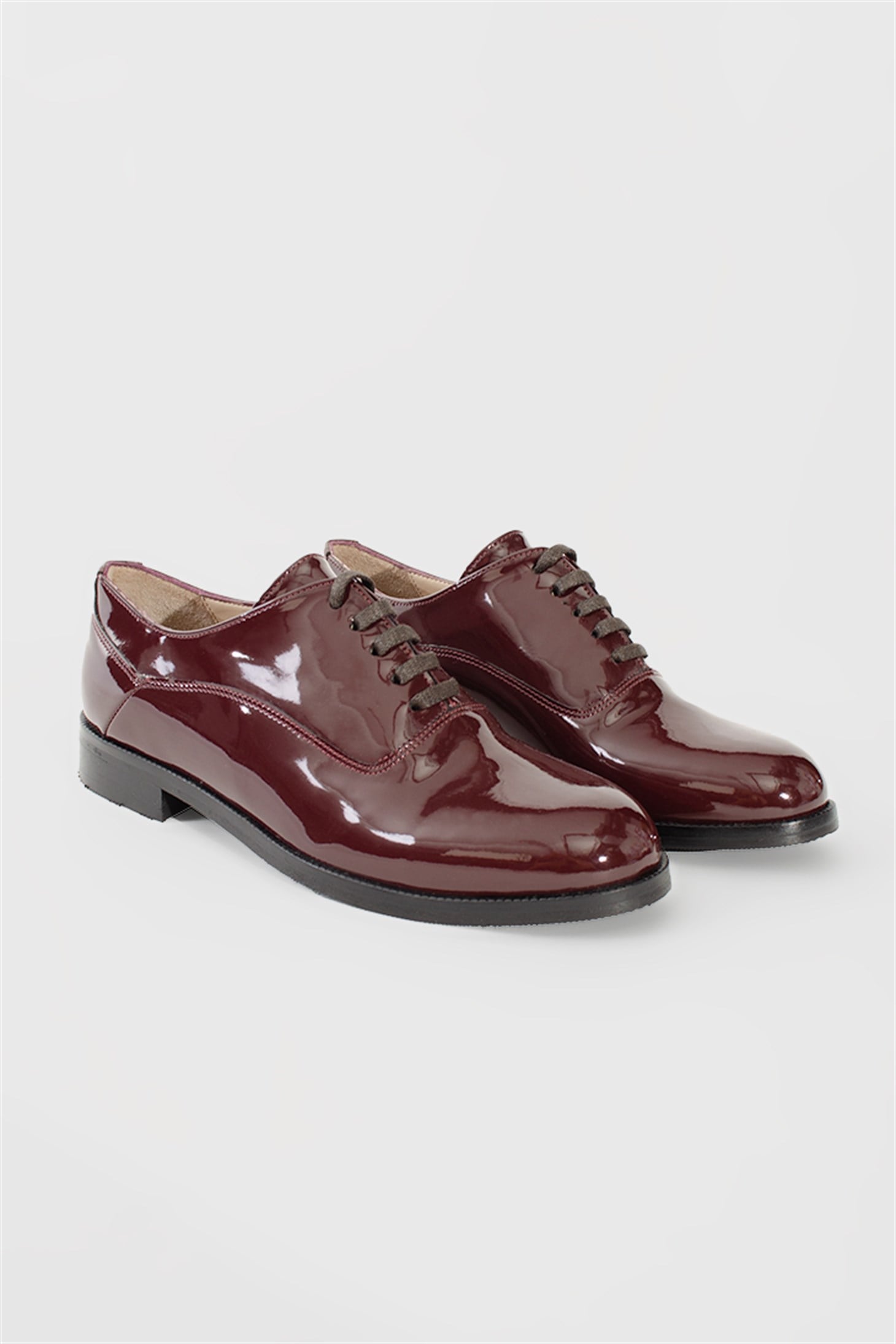 JEFFRE - Bordo Rugan Deri - Oxford