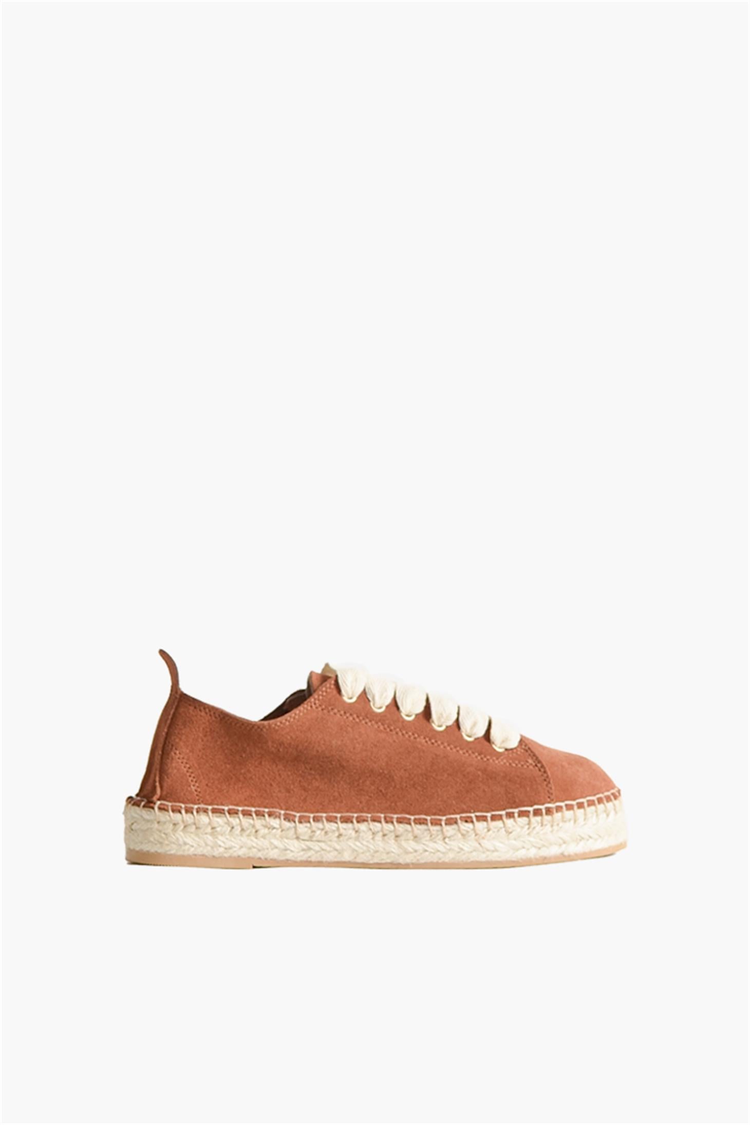 SHOES&MORELOLLIALOLLIA - Taba Süet - ESPADRİL