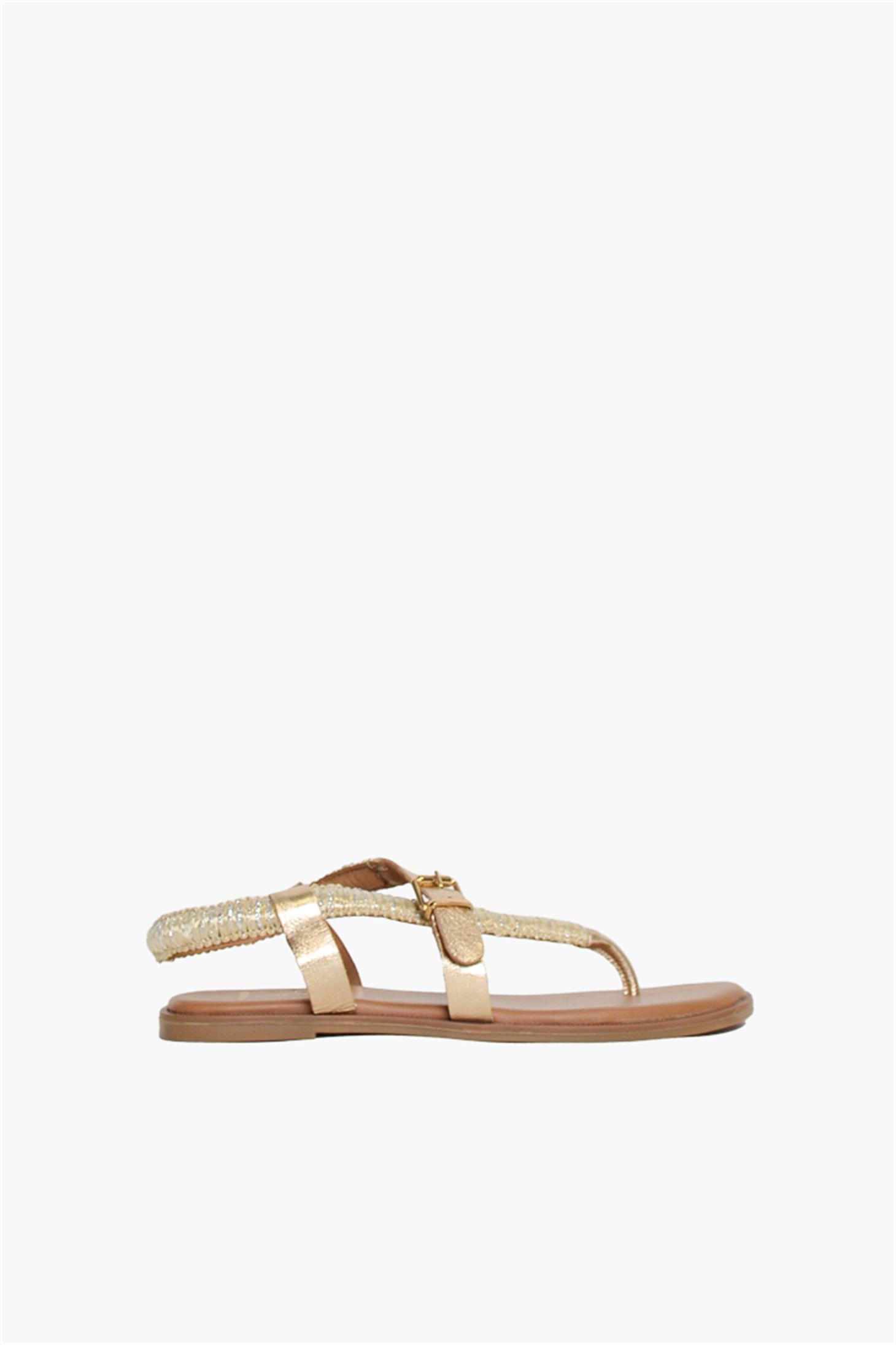 SHOES&MORETREFFUTREFFU - Altın Multi - Sandalet