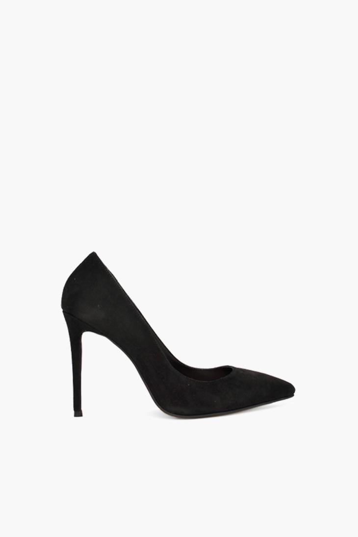 SHOES&MOREVALERIAVALERIA - Siyah Süet Deri - Stiletto