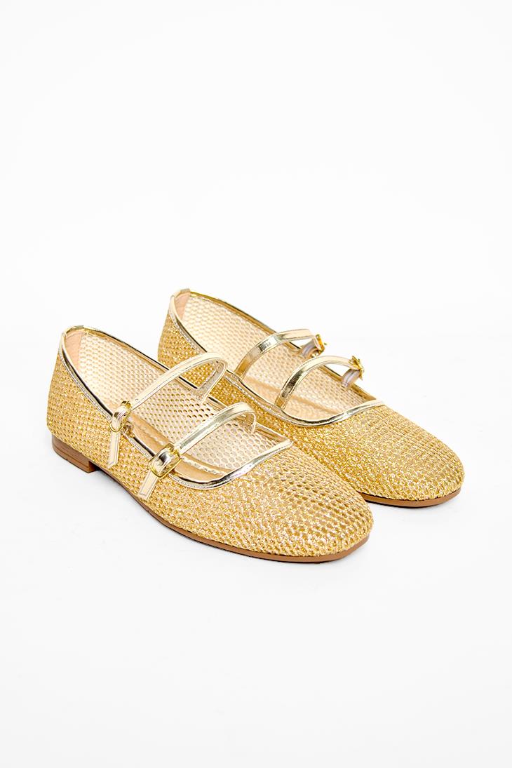 SHOES&MOREALESSAALESSA - Altın - Babet