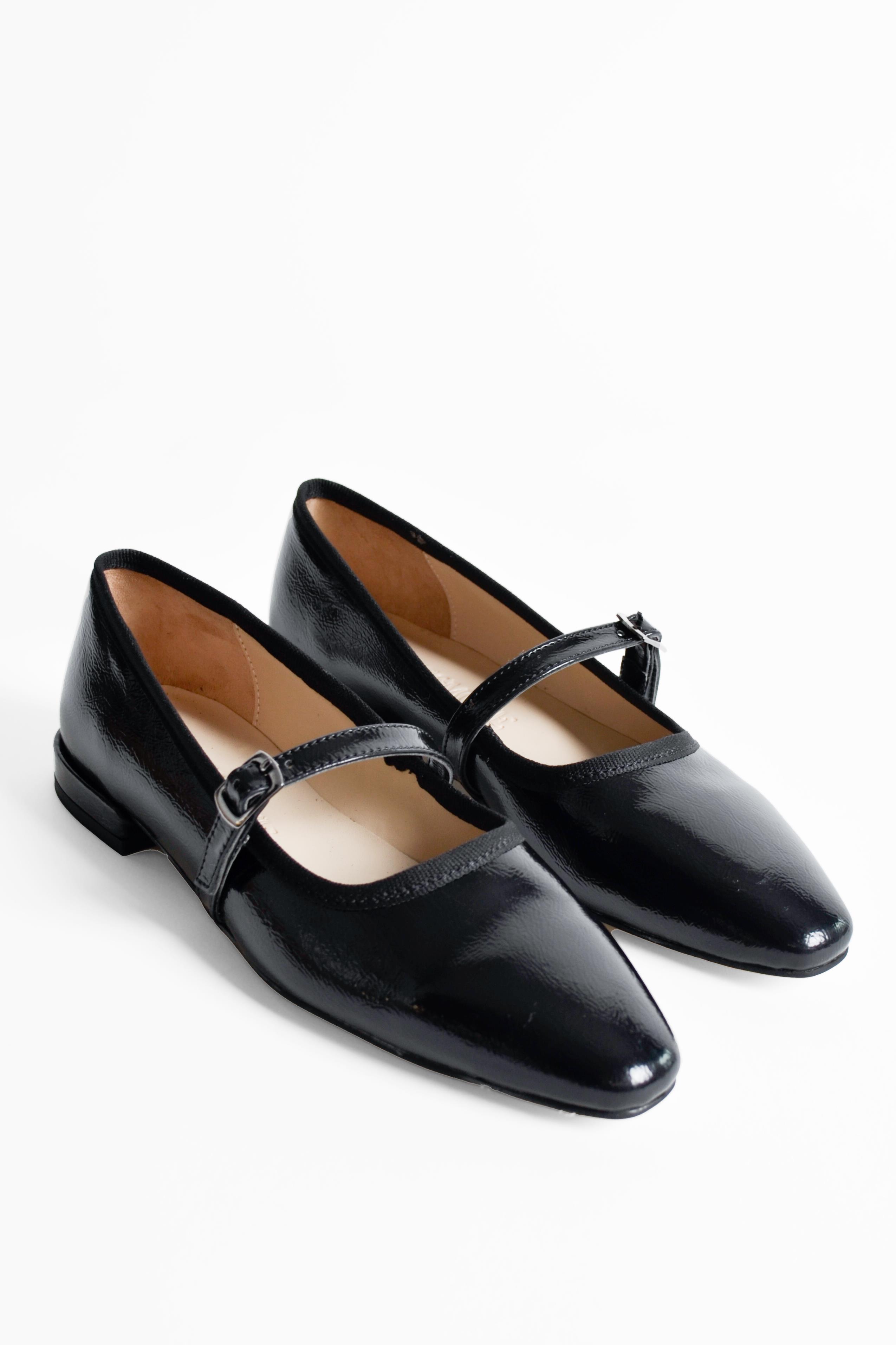 SHOES&MOREDELFINADELFINA - Siyah Rugan - Babet