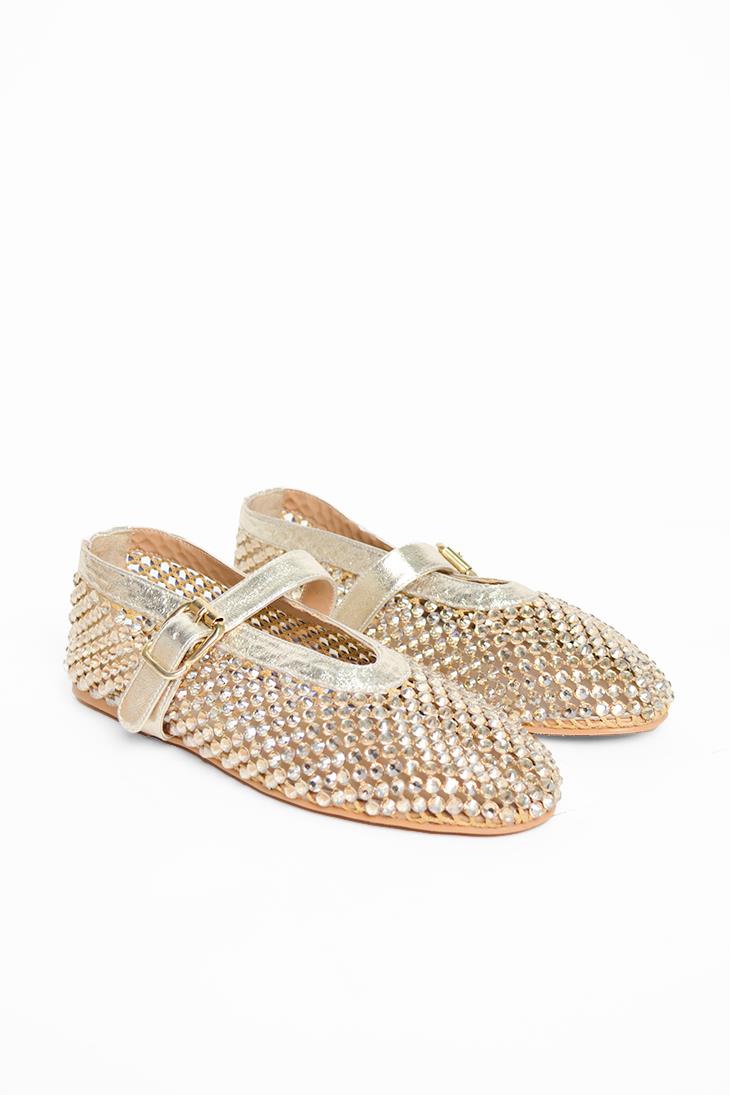 SHOES&MOREELEAELEA - Altın - Babet