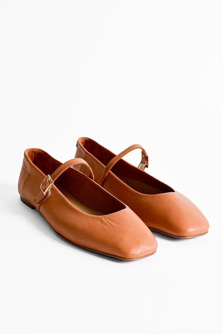 SHOES&MORENORDANORDA - Taba Deri - Babet