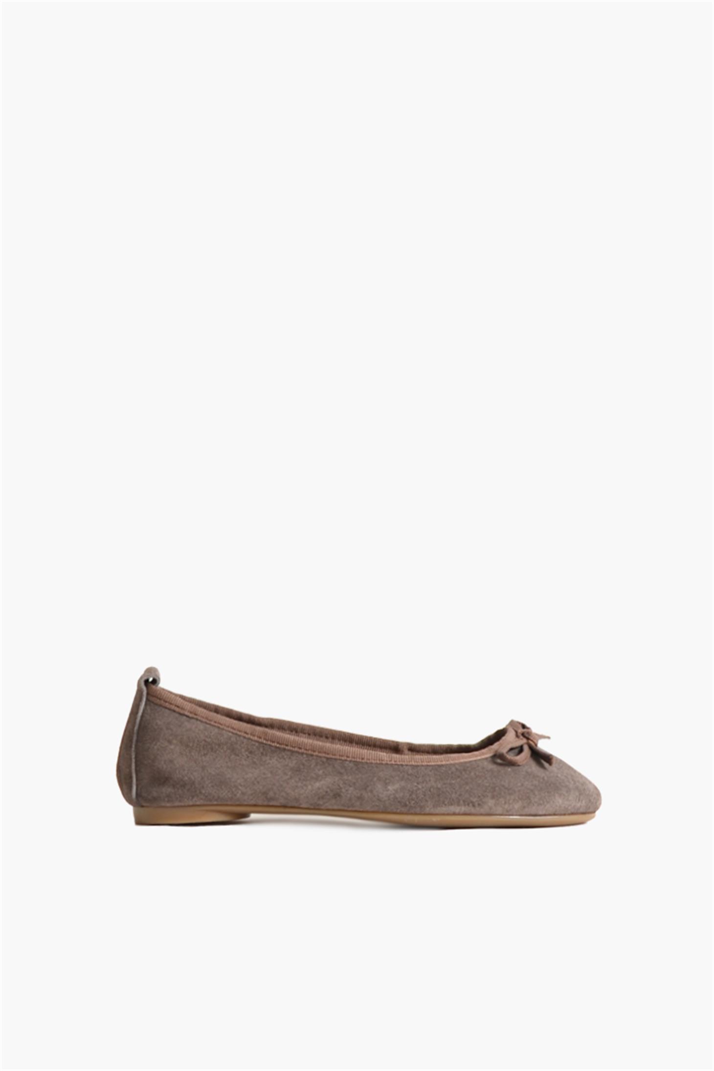 SHOES&MOREZEYYZEYY - Kahve Süet - Babet