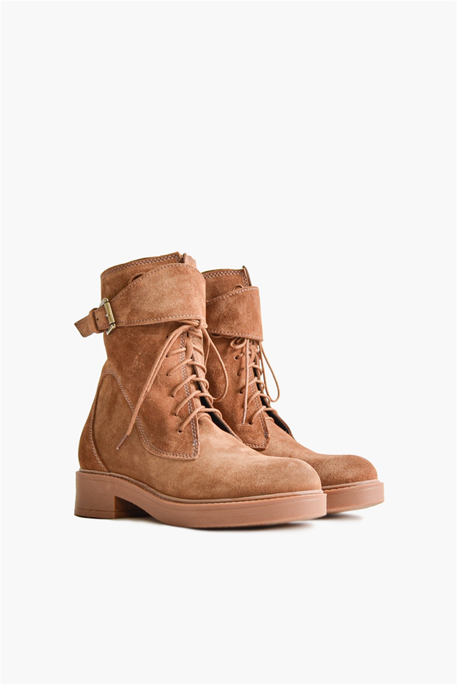 SHOES&MOREBASSEBASSE - Taba Süet - Bot